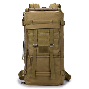 FAITH PRO 50L Men's Military Tactical Backpack Multifunction Camping Mountaineering Rucksack Bag