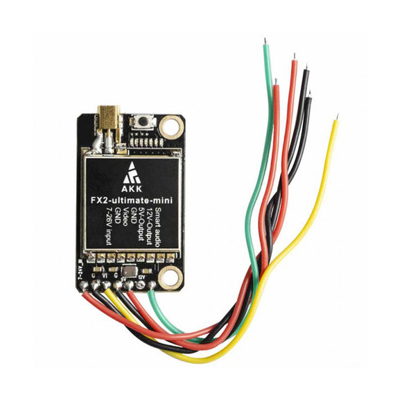 AKK FX2 Ultimate Mini International 5.8GHz 40CH 25mW/200mW/600mW/1200mW Switchable FPV Transmitter