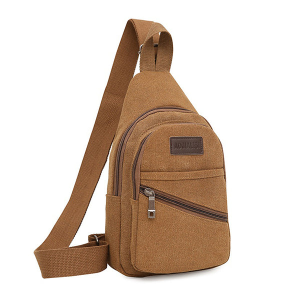 Men Canvas Fashion Sling Bag Shoulder Bag