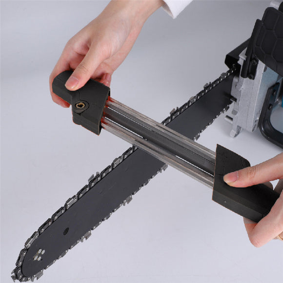 Black 2 in 1 Easy Chainsaw Chain Sharpener Metal File Fast Chain Saw Sharpener 4.0mm