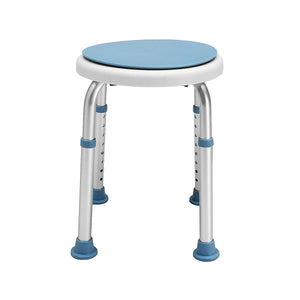 Medical Shower Chair Stool Level 8 Height Adjustable Bathroom Shower Seat Swivel Rotating