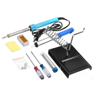 9 in 1 60W Solder Starter Electric Welding Solder Soldering Iron Tool Kit