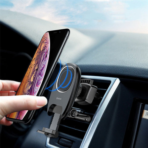 Baseus Magnetic Extenadable Holder Multi-angle Rotation Car Mount for iPhone Xs Xiaomi Mobile Phone