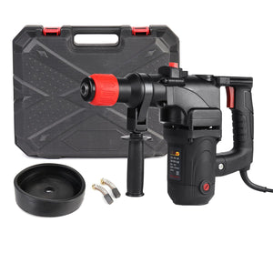 1680W 220V Electric Rotary Hammer Drill Impact Drill Demolition Kit