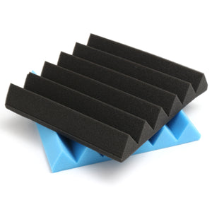 2Pcs Soundproof Sponge Sound Absorption Panel Foam For Studio KTV Home 30x30cm