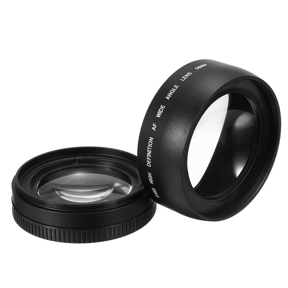 58mm 0.45X Super Wide Angle Lens For Canon EOS 1000D 1100D 500D Rebel T1i T2i T3