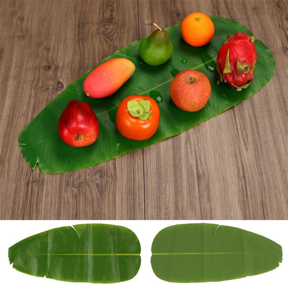 Large Artificial Plant Banana Leaf Tropical Simulation Leaves Wedding Party Home Decorations