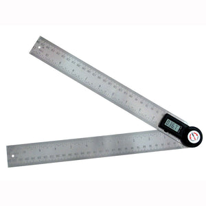 2 In 1 Angle Ruler Stainless Steel Angle Ruler Multi-function Digital Display Angle Ruler