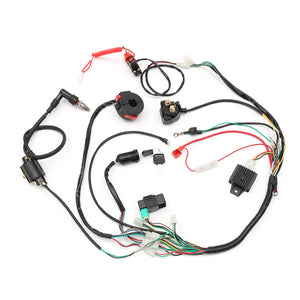 Wiring Harness Loom Solenoid Coil Rectifier CDI 50cc 70cc 110cc 125cc ATV Quad Bike Go Kart