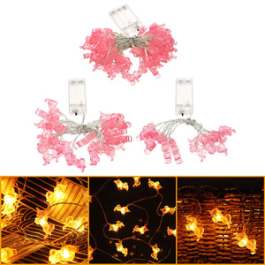 1M 2M 5M Battery Powered Unicorn LED String Wedding Party Light Christmas Decor IP65