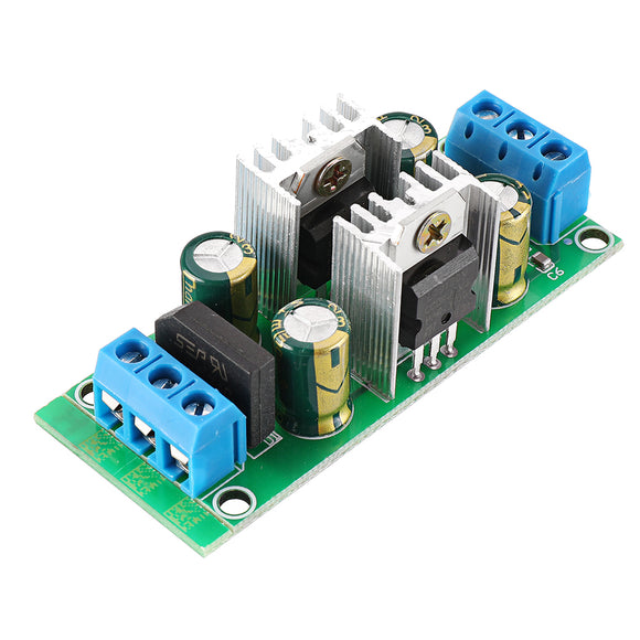 5Pcs LM7815/05/12 + 7915/05/12 Voltage Regulator Module Power Supply Board +/- Dual 12V Rectifier Filter