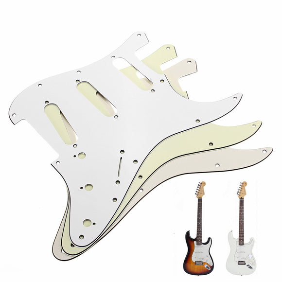 3ply Guitar Pickguard Plate For Fender Stratocaster Strat