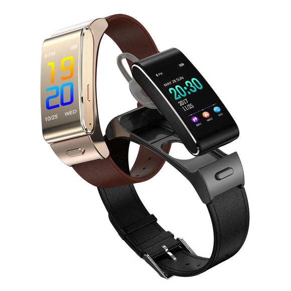 Bakeey Pre Band B3 bluetooth Earphone Call Music Player Blood Pressure Heart Rate Sleep Smart Watch