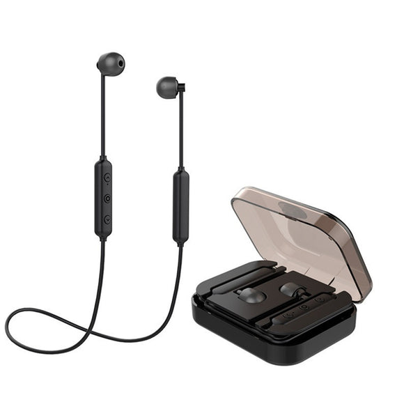 Bakeey X6S Wireless bluetooth 5.0 Earphone Heavy Bass Stereo Sports Waterproof Headphone with Mic with Charging Box