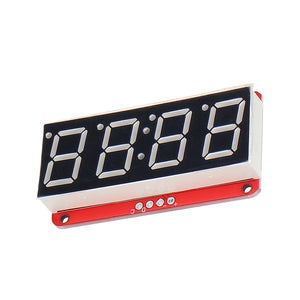 10pcs 4-bit 0.56 Inch 7-segment LED Digital Tube Module I2C Control 2-line Control HT16K33 LED Display Module