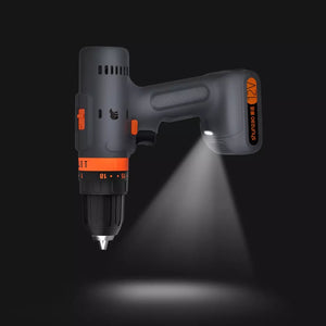 Shunzao 12V Cordless Multi-purposed 3 In 1 Imact Drill Driver Hammer 30Nm Electric Screwdriver Drill 2000mAh Li-ion Battery from xiaomi youpin