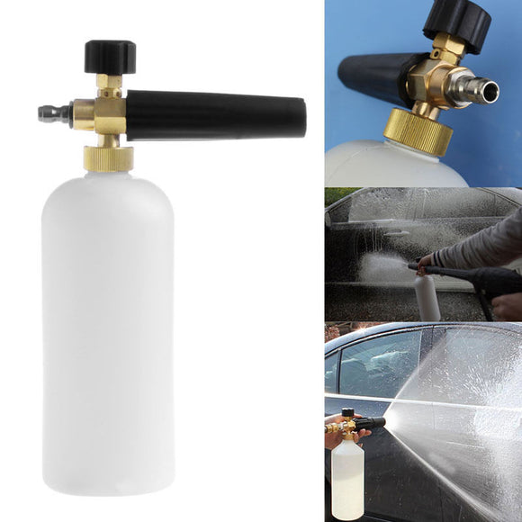 High Pressure Washer Jet 1/4 Snow Foam Lance Cannon Car Clean Washer Bottle