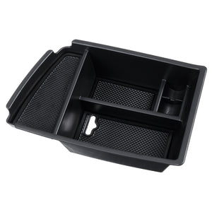 Car Center Organizer Console Armrest Storage Tray Box Black For Kia Niro 2018-2020