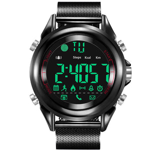 Jeiso 1707 Business Style Alarm Smart Watch 12 Months Standby Sport Watch for IOS Android