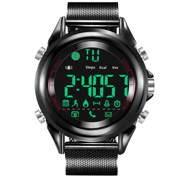 Jeiso 1707 Business Style Alarm Smart Watch 12 Months Standby Sport Watch for IOS Android