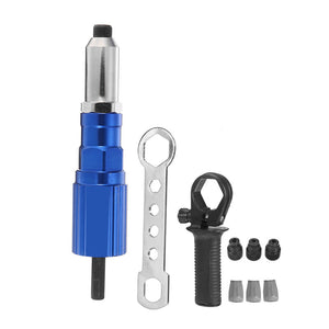 Electric Rivet Adapter Spear 2.4mm-4.8mm Rivet Nut Spear Drill Adapter Cordless Riveting Tool Insert Nut Pull Rivet Tool