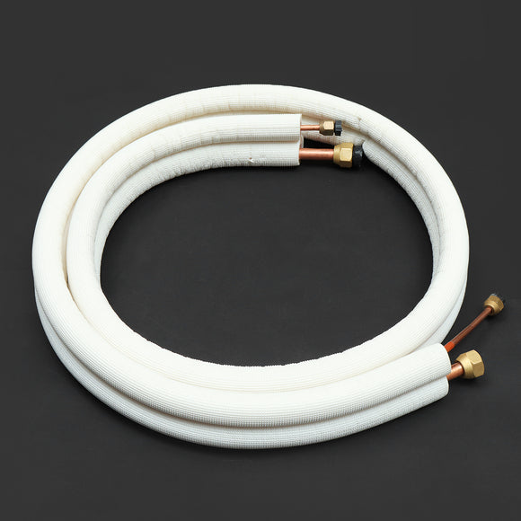 1/2/4m Air Conditioner Tube Exhaust Hose Insulated Copper-aluminum Pipes