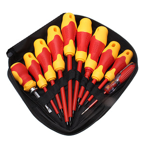 Raitool 2028E 10pcs Electronic Insulated Hand Screwdriver Tools Accessory Set