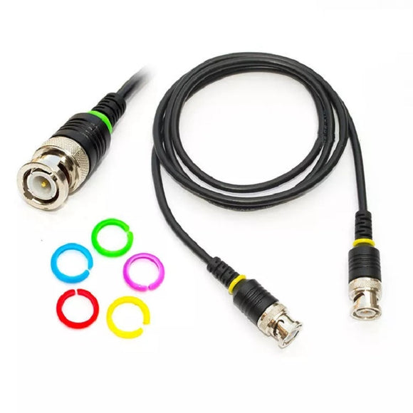 3Pcs Y102 1M BNC To BNC Q9 Oscilloscope Test Cable