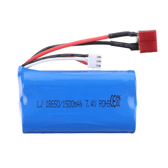 HB 7.4V 1500mAh 2S T Plug Li-ion Battery for ZP1001 1/10 RC Vehicles Car Model Spare Parts