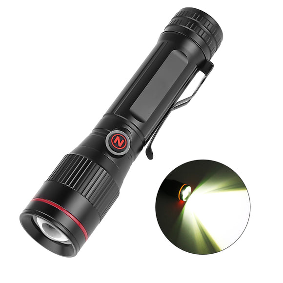 XANES 1945A P8 LED 600Lumens 3Modes USB Rechargeable Zoomable LED Flashlight Outdoor 18650 Flashlight LED Torch