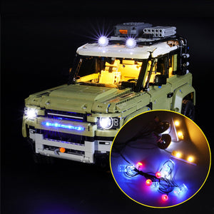 DIY LED Light Lighting Kit For LEGO 42110 For Land Rover Defender Car Bricks Toy