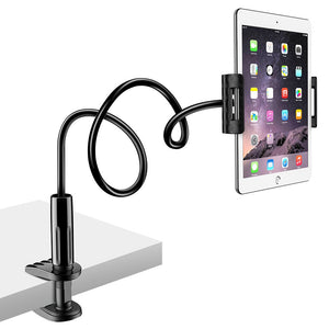 Raxfly 80cm Adjustable Arm 360 Degree Rotation Lazy Holder Desktop Stand for Mobile Phone Tablet