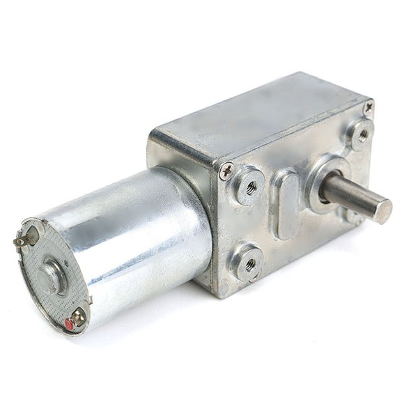 Reversible High torque Turbo Worm Gear Motor JGY370 DC 12V 10RPM