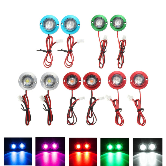 LED Strobe Bulb Light Emergency Warning Flash Fisheye Lens Lamp