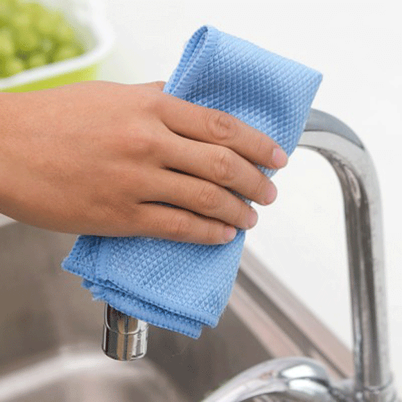 KCASA KC-CS015 Multifunction Assorted Microfiber Dish Cloth Cleaning Washcloth Towel Kitchen Tools