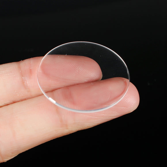 1mm Thickness Flat Sapphire Glass 28-32mm Double Dome for Crystal Watch