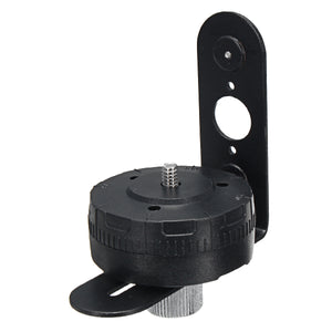 Magnet Adsorb L-Bracket 360Rotate Disc Tripod Conversion Head For Laser Level