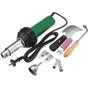 220V 1600W Heat Gun Plastic PVC Floor Welding Torch Hot Air Blower With Accessories