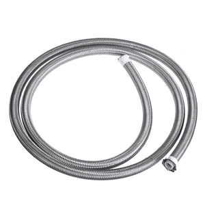 AN3 AN4 AN6 AN8 AN10 5FT Fuel Hose Oil Gas Line PTFE Stainless Steel Braided