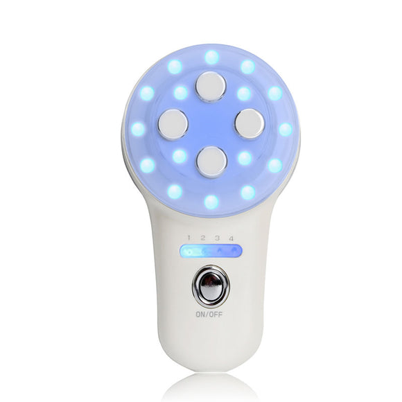 LuckyFine 4 in1 RF Radio Frequency Skin Firming Blue LED Photon Machine Facial Skin Care