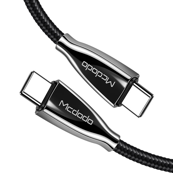 Mcdodo 60W USB Type-C to Type-C PD Fast Charging QC4.0 3A Quick Charge Data Cable for Huawei OPPO Type-C Devices