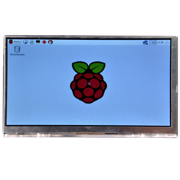 Raspberry Pi 7 Inch LCD Screen HD 1024 * 600 Display Module Kit With Housing Bracket