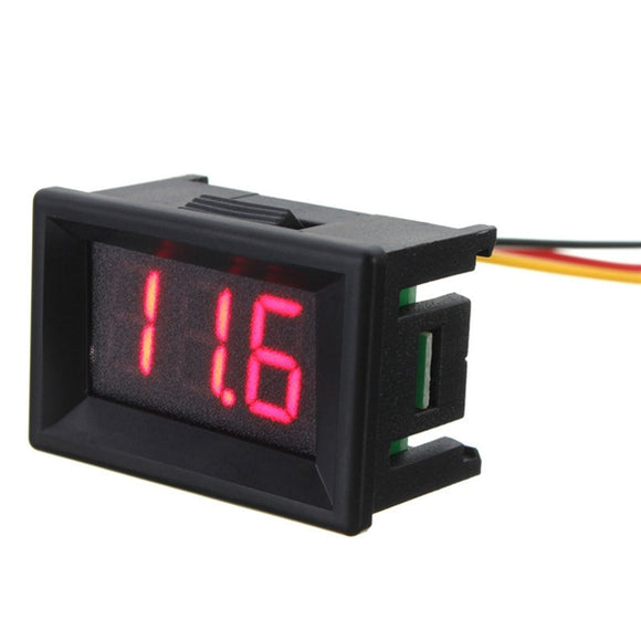 10pcs Red 0.36 Inch DC 0-30V 3 Wire LED Volt Meterr Digital Display Panel Volt Meterr