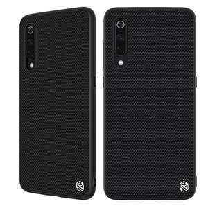 NILLKIN Textured Nylon Fiber Anti-Fingerprint Shockproof Protective Case For Xiaomi Mi 9 / Mi9 Transparent Edition