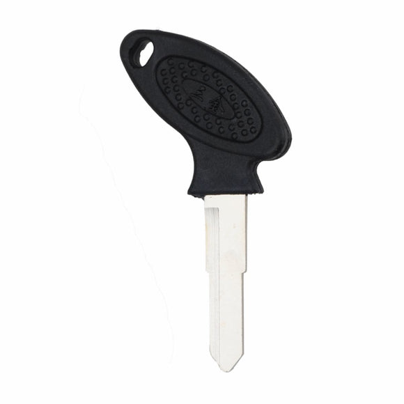 Motorcycle Black Uncut Key Blank For Mopeds Chinese Scooter Gy6 Replacement