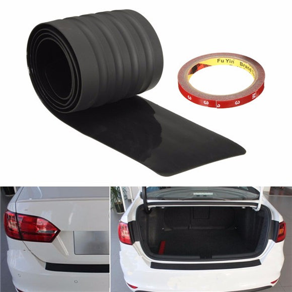 Rubber Rear Bumper Protector Trim Cover for VW Golf Passat Benz Audi BMW Mazda 91*7.8*0.3cm