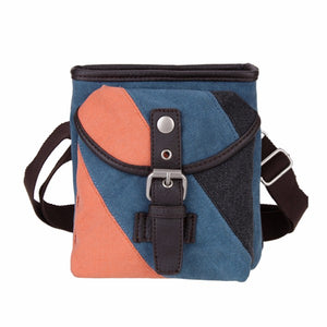 Women Retro Canvas Shoulder Bags Belt Crossbody Bags Vintage Waist Bags Messenger Bags