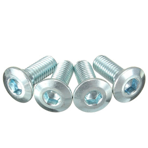 4pcs M8 Stainless Motoccycle Hexagon Brakes Bolts Steel Button Head Hex Socket 125cc 140cc