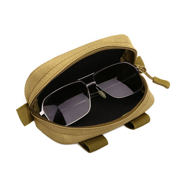 Nylon Outdoor Tactical Molle Handbag Camouflage Glasses Bag Glasses Boxes For Men