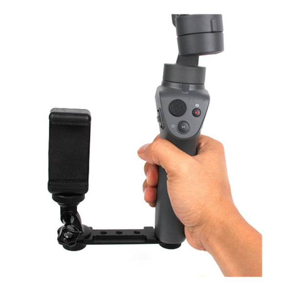 Smartphone Clip Holder Monitor Bracket Gimbal Stabilizer for DJI OSMO Mobile2/Zhiyun Smooth